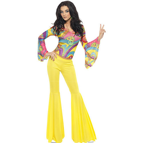 Women's Groovy Baby 70s Costume