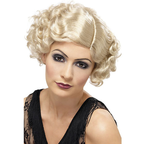 Blonde charleston wig