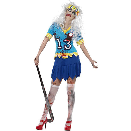 Women's Zombie Hockey Player Costume