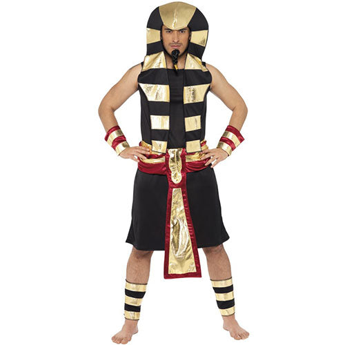 Black pharaoh men's costume