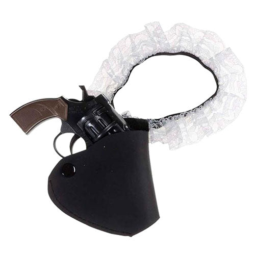 Garter with gun
