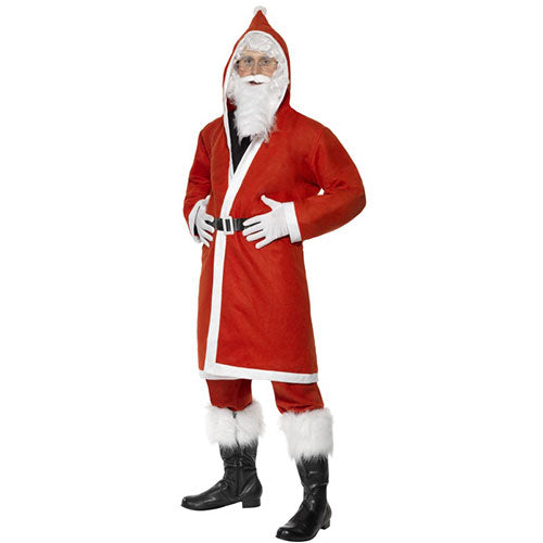 Déguisement homme père Noël jovial