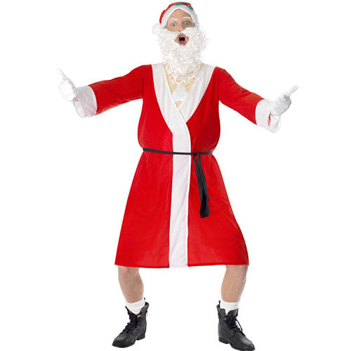 Déguisement homme père Noël humour