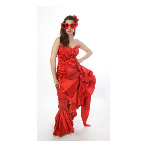 Déguisement prestige années 30 rouge