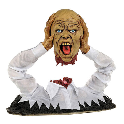 Zombie ripping his head off