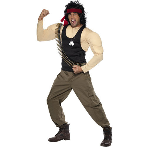 Rambo man costume