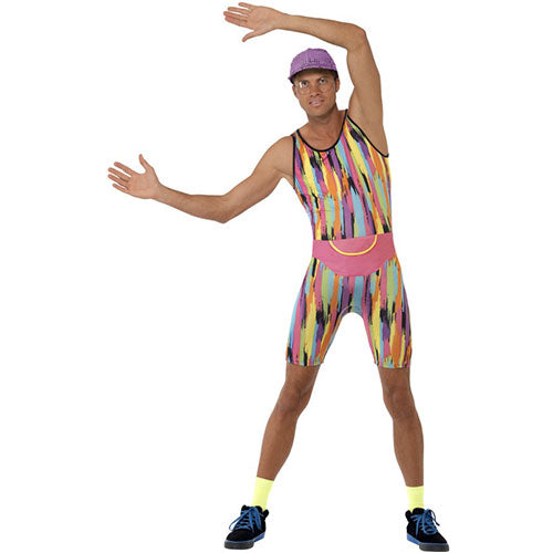 Colorful Mr Energy men's costume