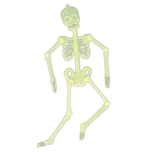 Phosphorescent articulated skeleton