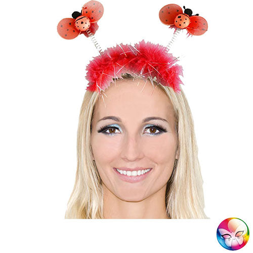 Ladybug antennae headband