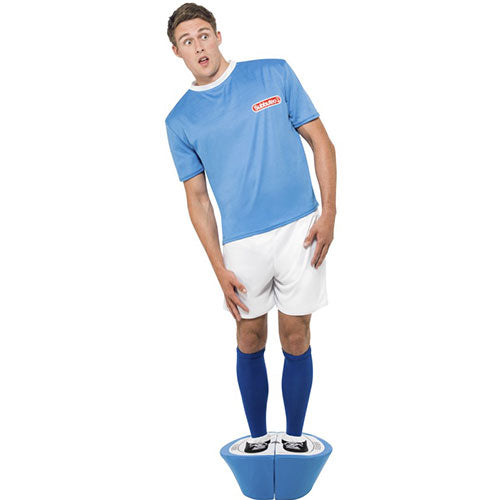 Blue subbuteo men's costume