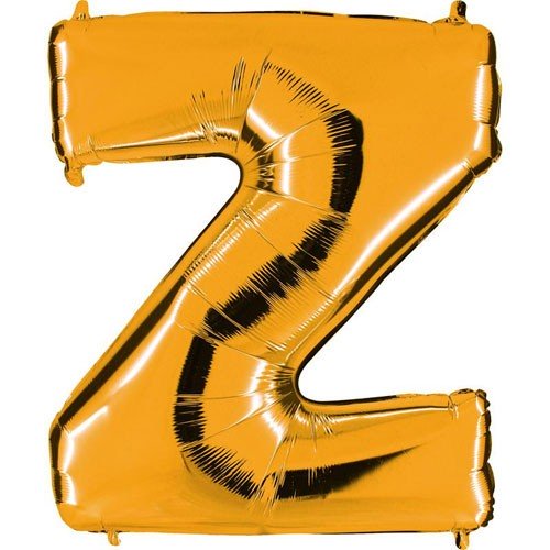 Metallic gold ball Z, 102cm