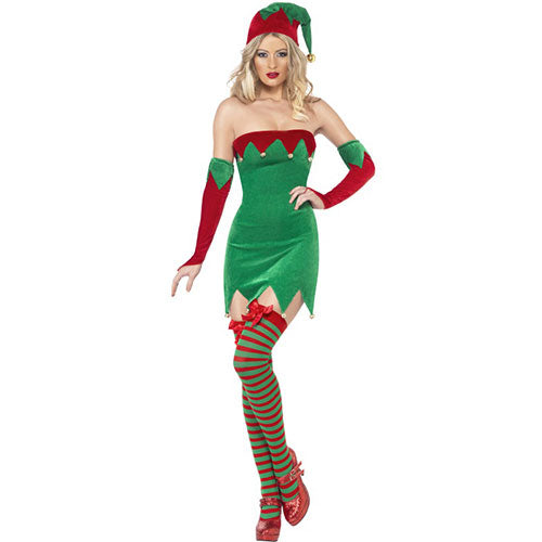 Déguisement femme lutine de Noël sexy