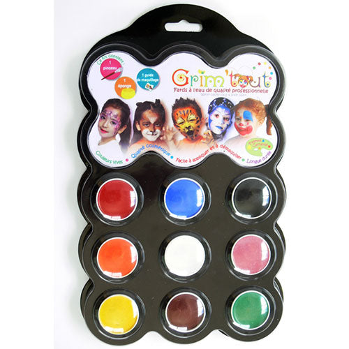 9 color makeup palette