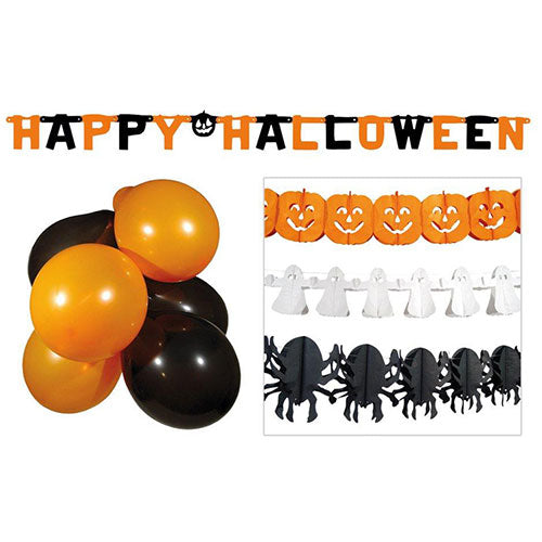 Kit décoration Halloween vitrine