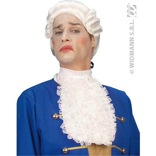 Jabot white lace