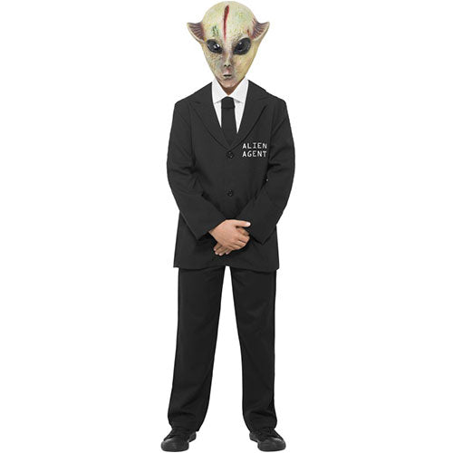 Alien agent child costume