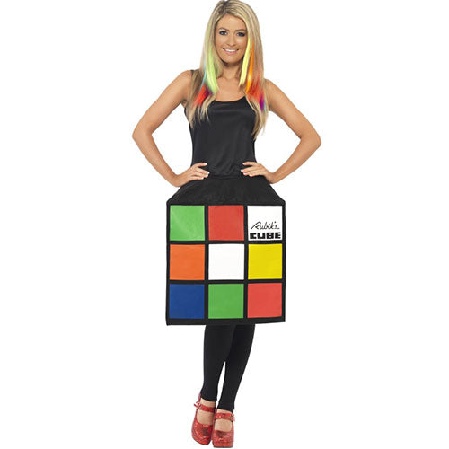 Women's 3D Rubik's Cube Costume