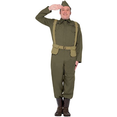 War volunteer men's costume