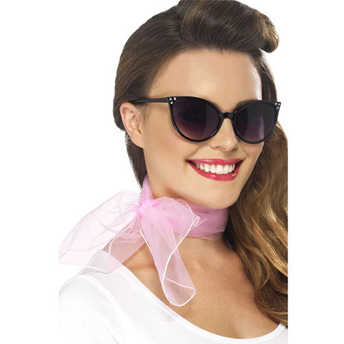 Women's pink scarf