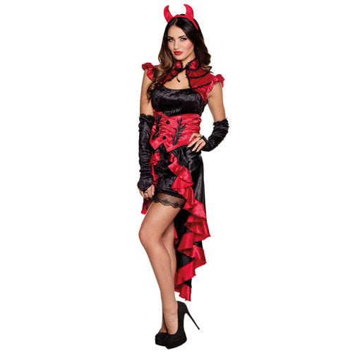 Gothic Devil Woman Costume