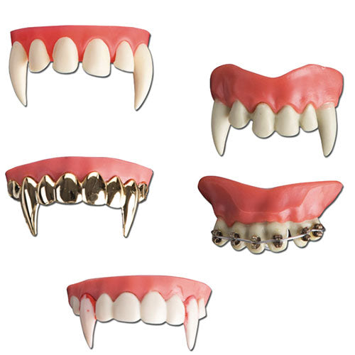 Adhesive horrible monster dentures