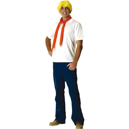 Licensed Fred Scoobydoo men's costume