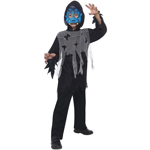 Blue vampire kit child costume