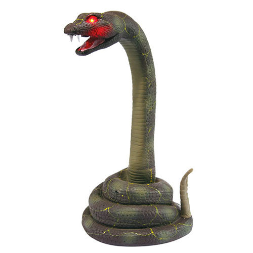 Snake attack sound and light