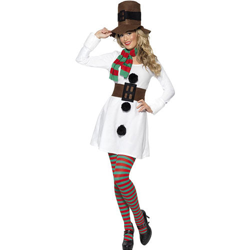 Women's snowman costume
