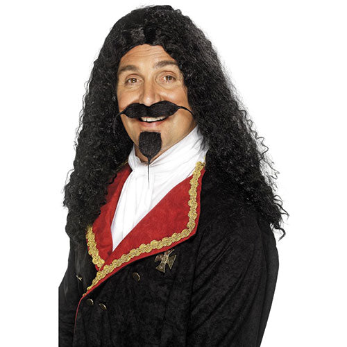 Black musketeer wig