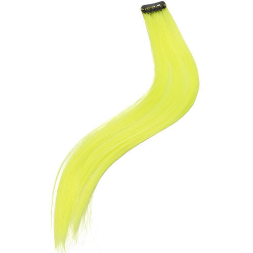 Adding yellow hair extension