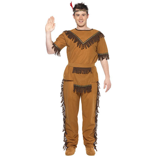Brave Indian Man Costume