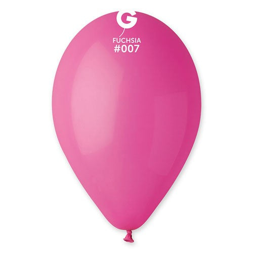 Ballons rose fuchsia - hélium