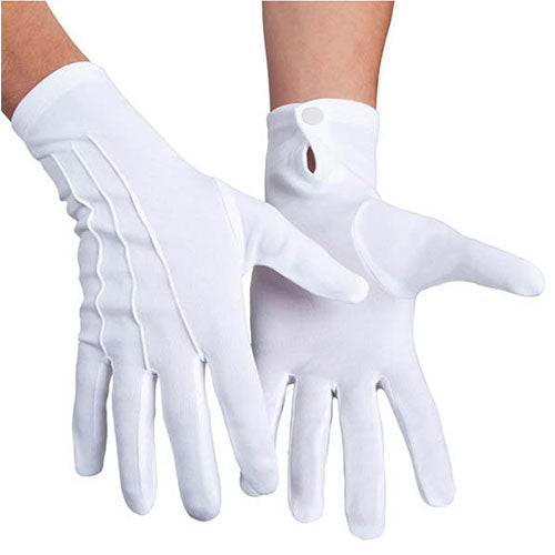 Gants blancs