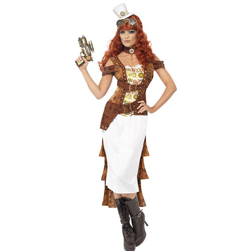 Wild west thug woman costume