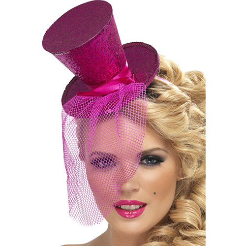 Mesh Mini Top Hat