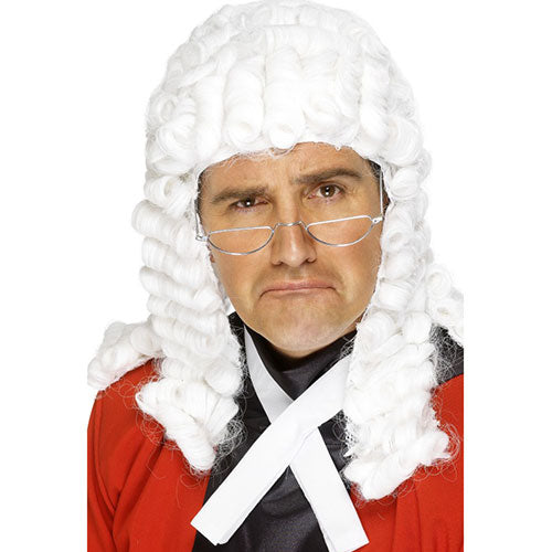 White judge wig
