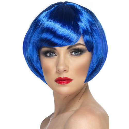 Blue babe wig