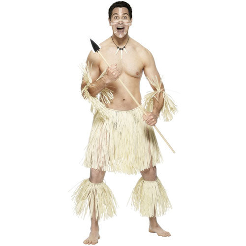 Zulu Fighter Men's Costume