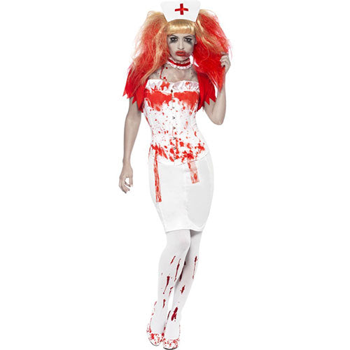 Bloody Nurse Woman Costume