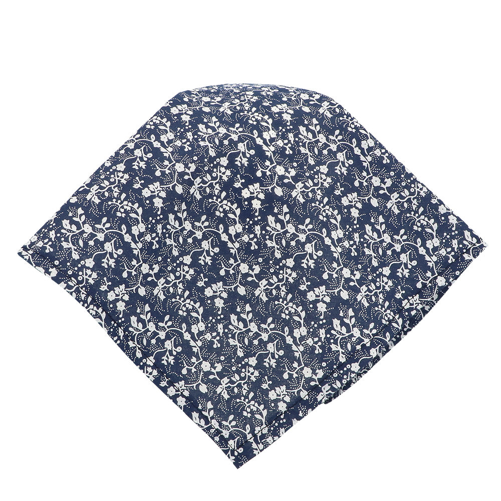 Masque Grand-mère Réaliste avec Foulard Fleuri