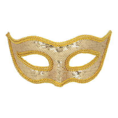 Masques Paillettes Multicolores - 6 Designs Adulte et Enfant