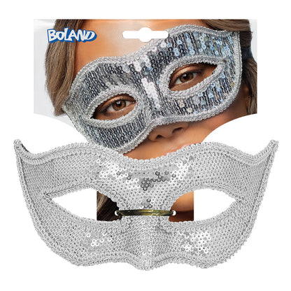 Masques Paillettes Multicolores - 6 Designs Adulte et Enfant