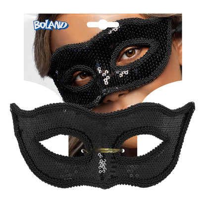 Masques Paillettes Multicolores - 6 Designs Adulte et Enfant