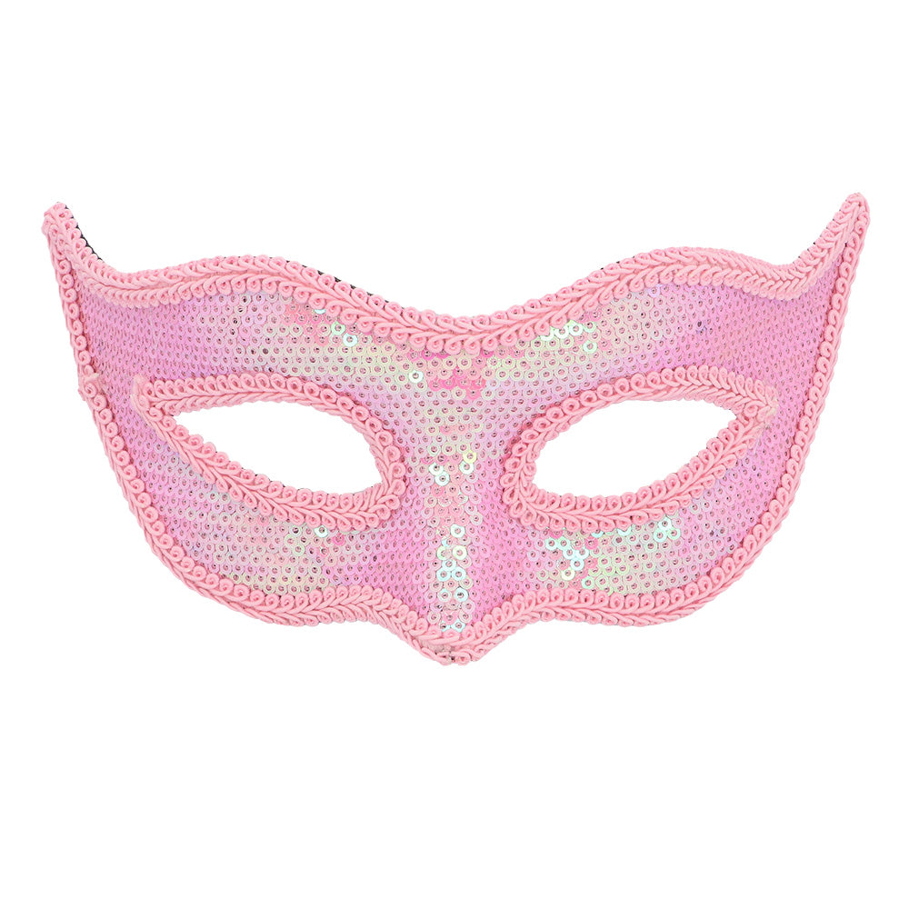 Masques Paillettes Multicolores - 6 Designs Adulte et Enfant