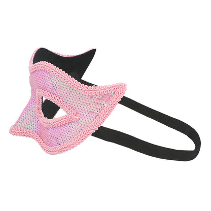 Masques Paillettes Multicolores - 6 Designs Adulte et Enfant