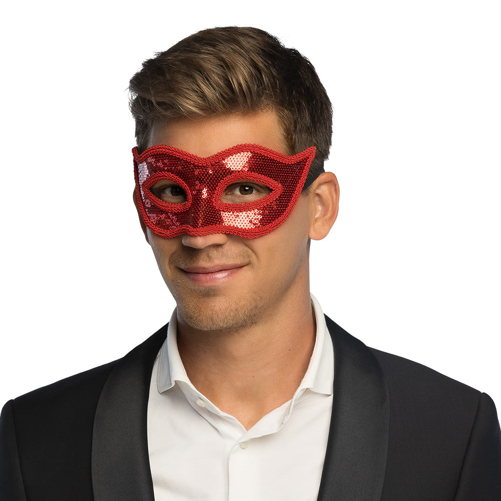 Masques Paillettes Multicolores - 6 Designs Adulte et Enfant