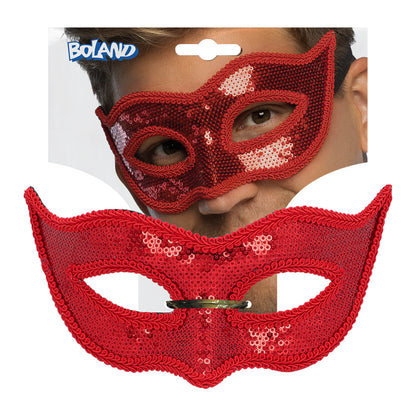 Masques Paillettes Multicolores - 6 Designs Adulte et Enfant