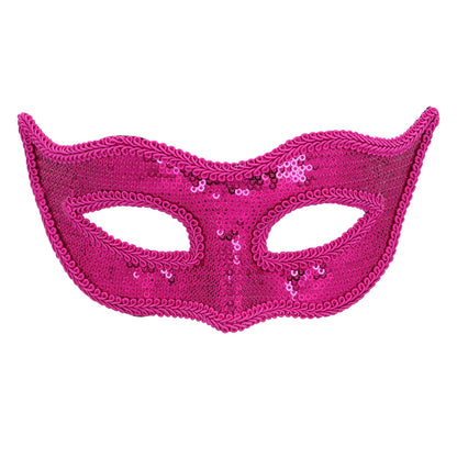 Masques Paillettes Multicolores - 6 Designs Adulte et Enfant