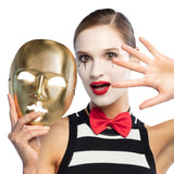 Masque Intégral Or Brillant - Déguisement Soirée et Carnaval